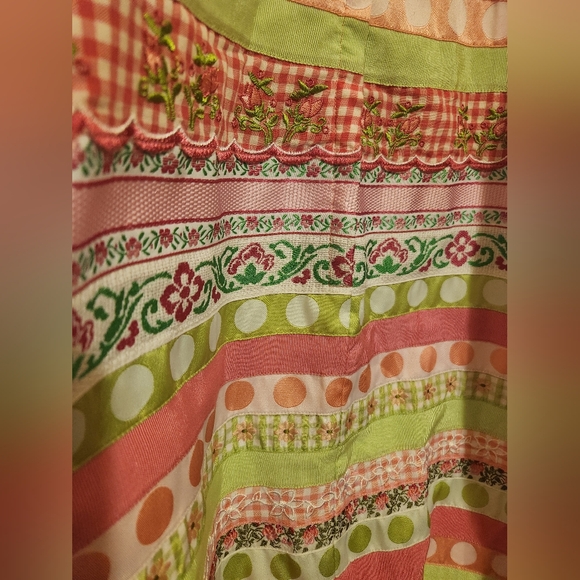 BEAUTIFUL!! Vintage Lilly Pulitzer Palm Beach flirty strapless mini dress - Picture 6 of 8